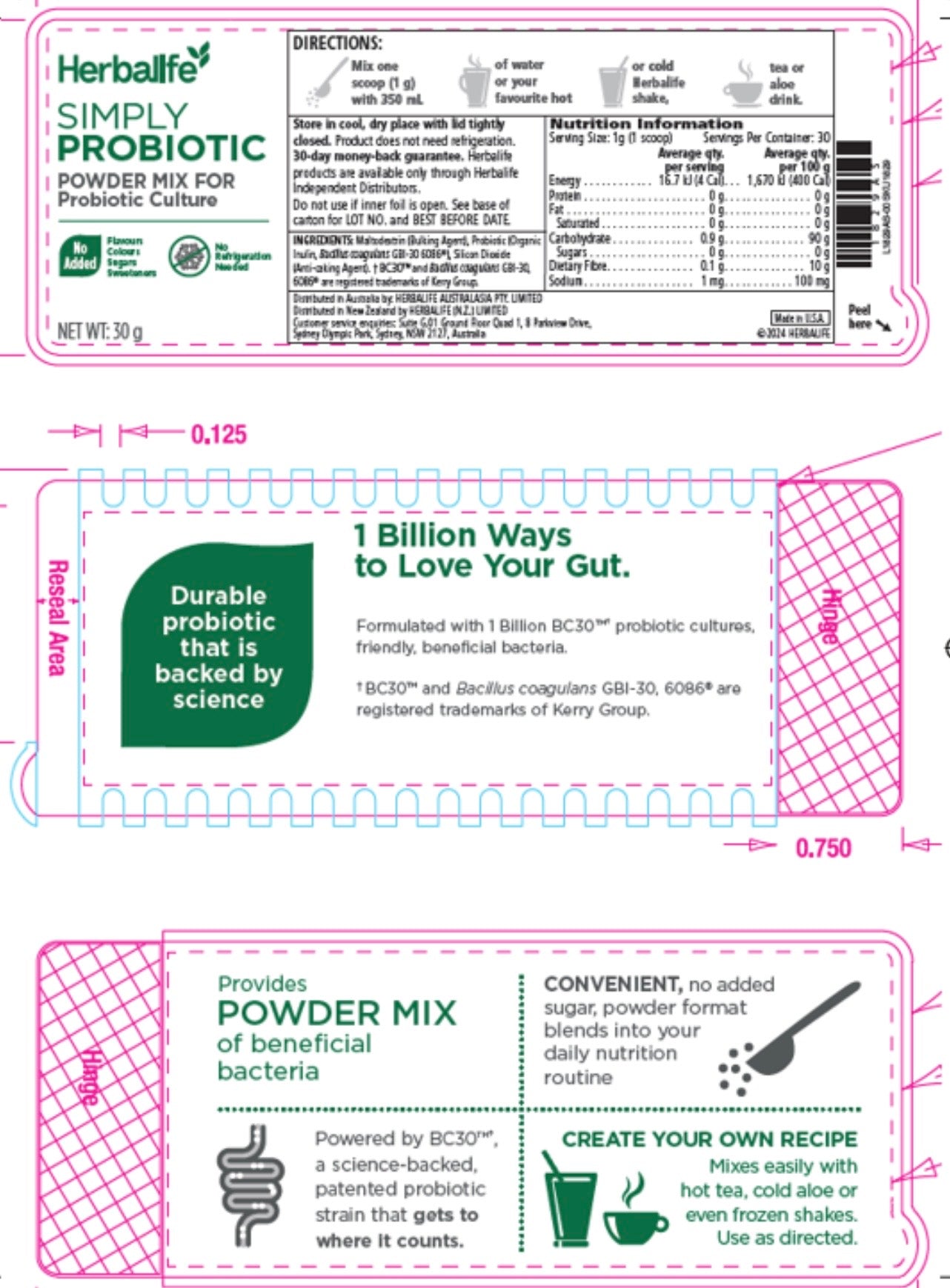 Probiotic Complex - 30 Serves