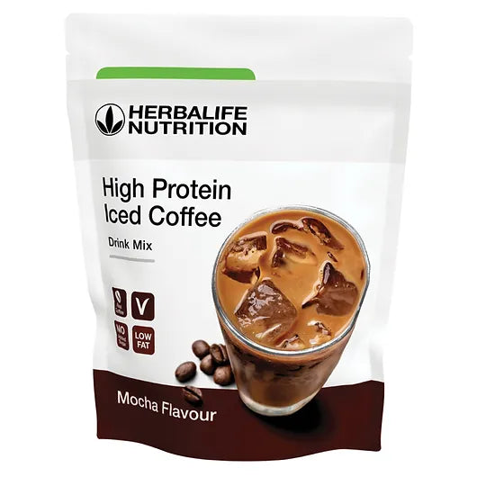 High Protein Iced Coffee Mocha