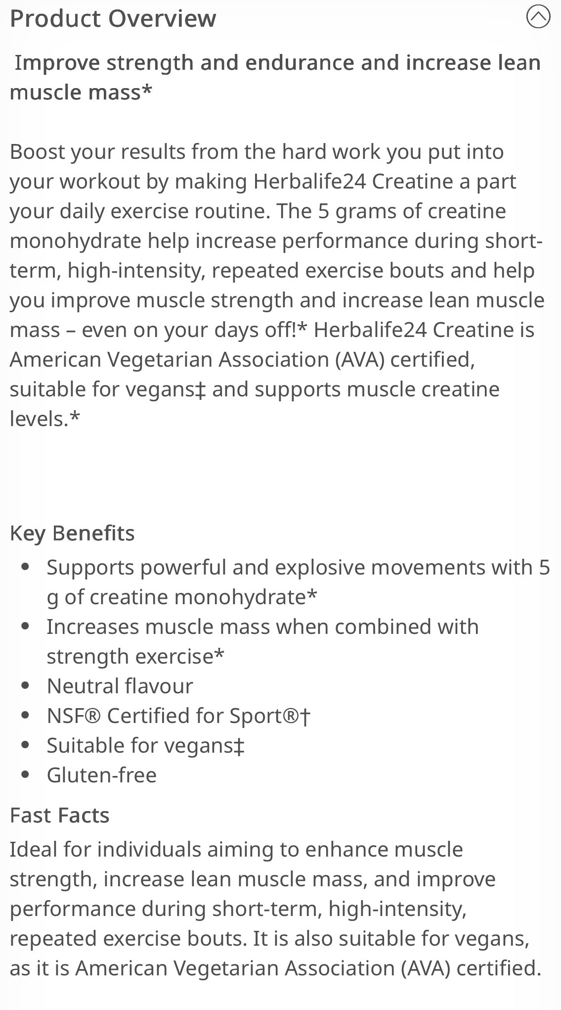 Creatine - Muscle Power